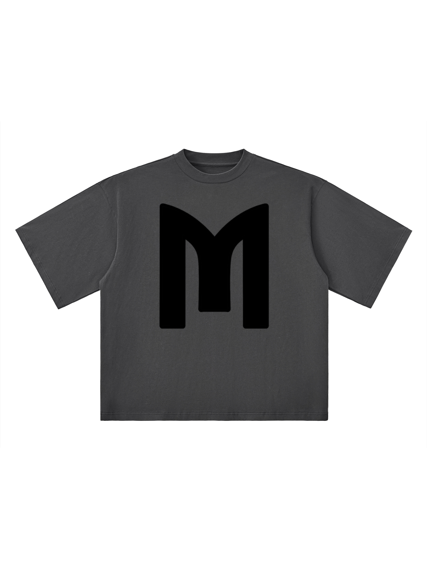 The M Tee Dark Gray