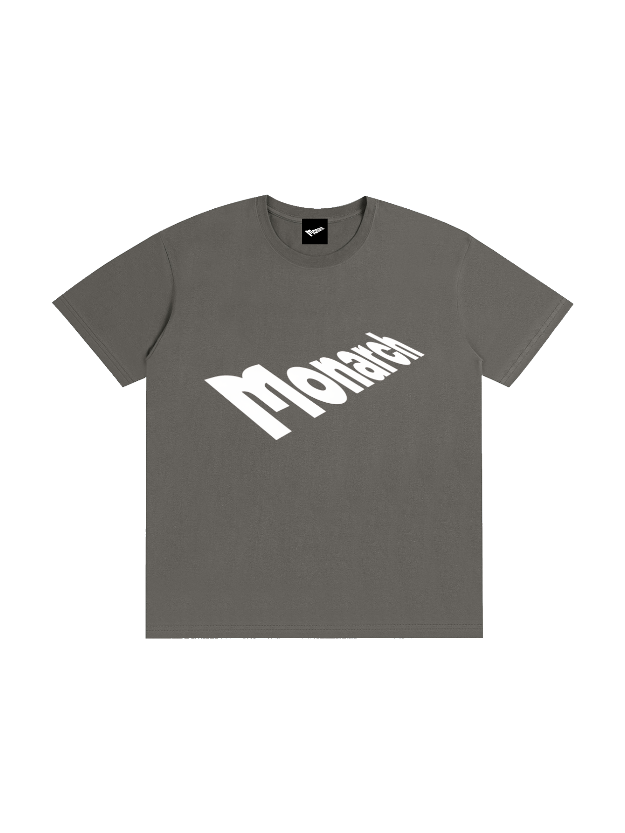The Icon Tee Charcoal Gray