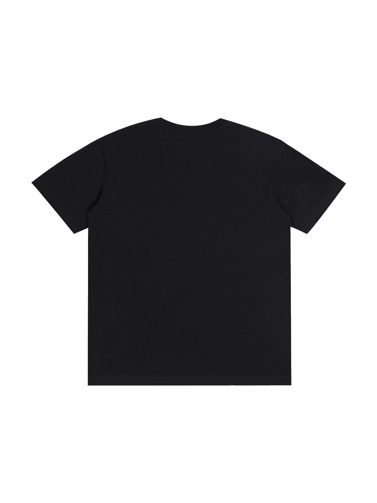 Monarch Pure Cotton Tee — Icon — Diagonal — Classic Black — Back