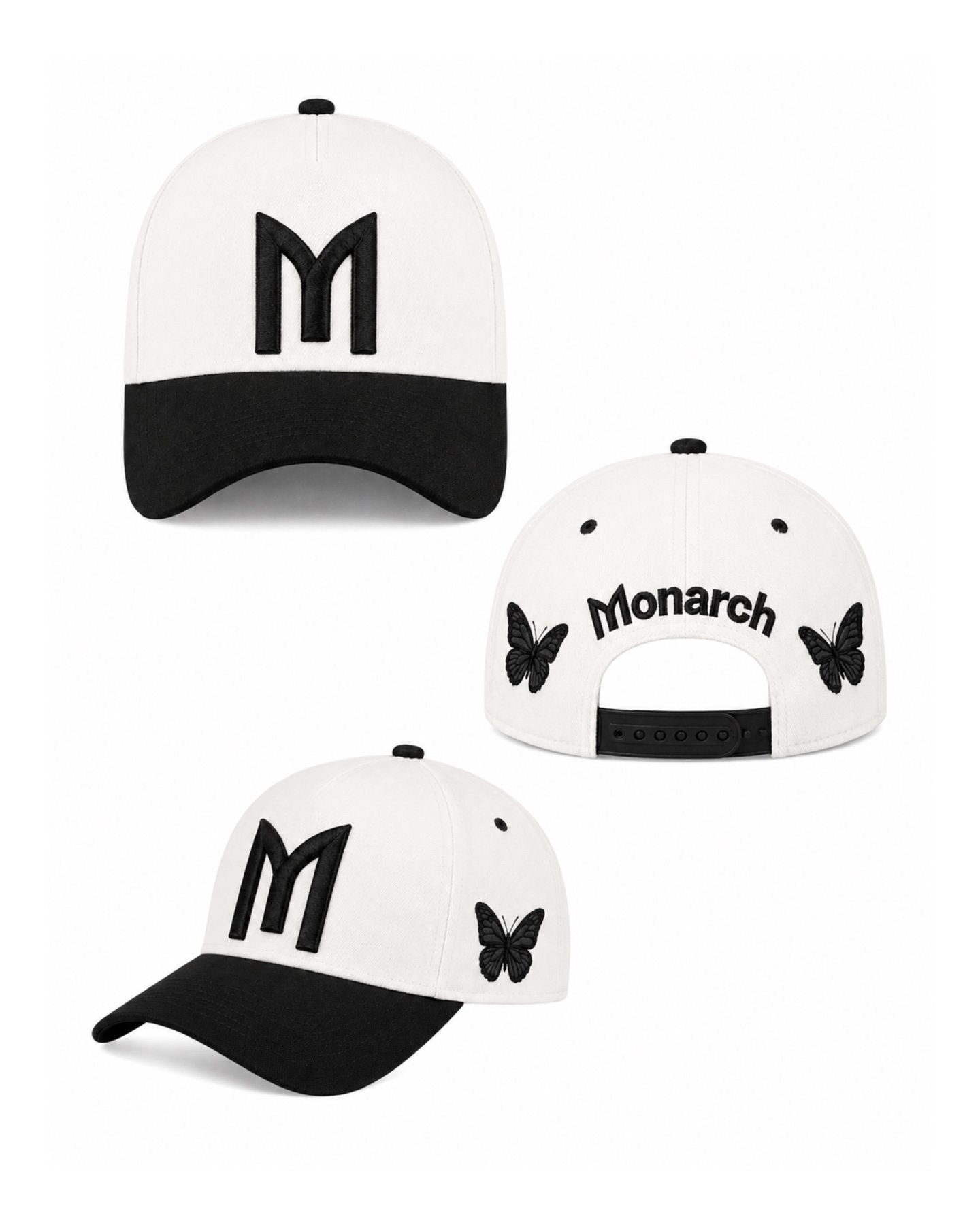Monarch Cap White