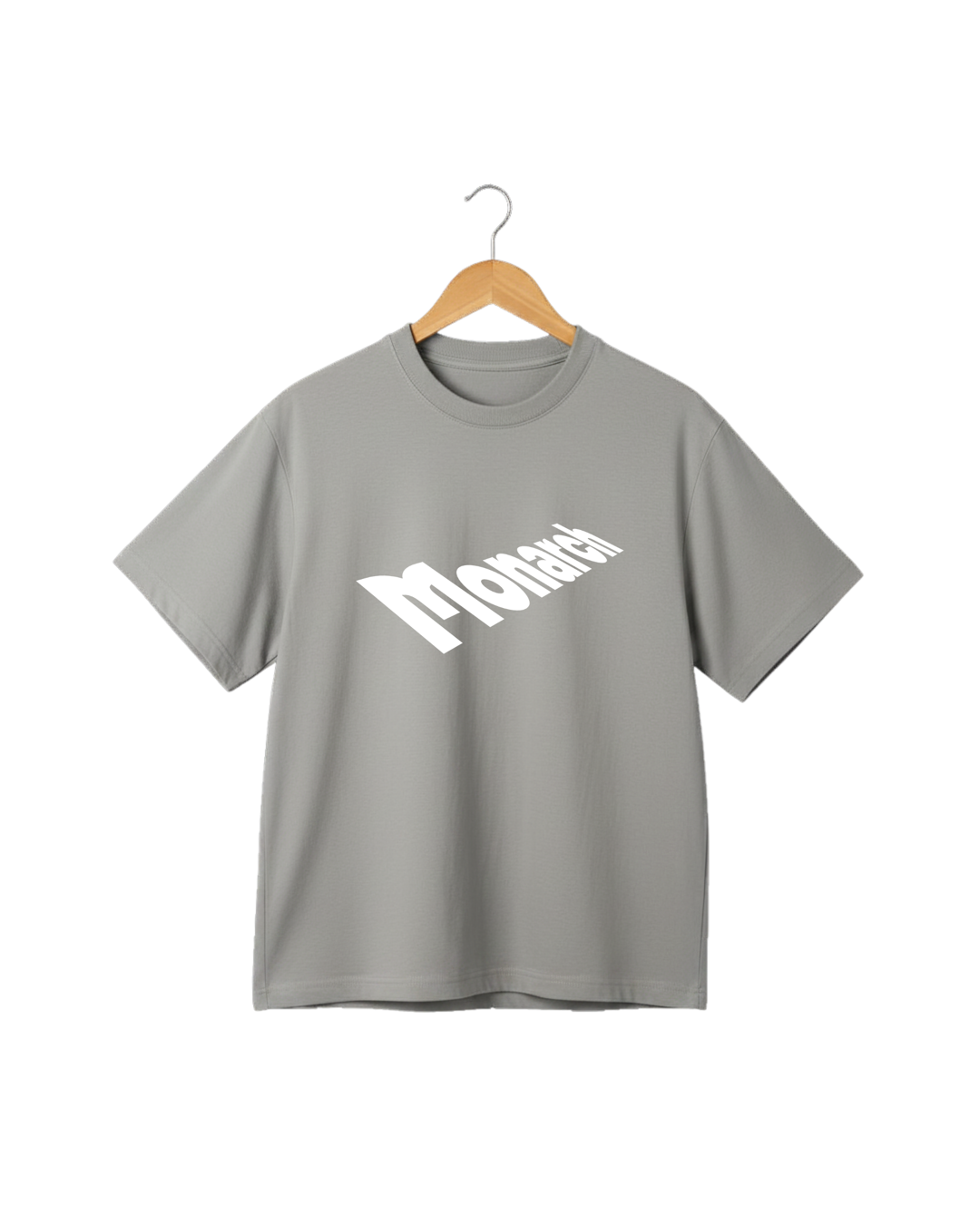 The Icon Tee Grey White